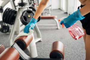 Gym equipment care